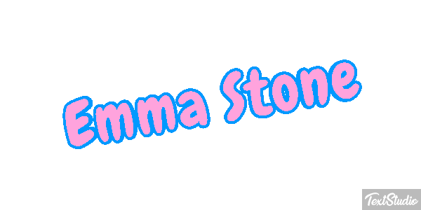 Emma Stone Efecto de texto