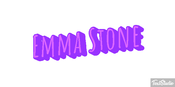 Emma Stone Efecto de texto