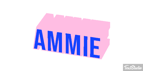 Ammie Text effect