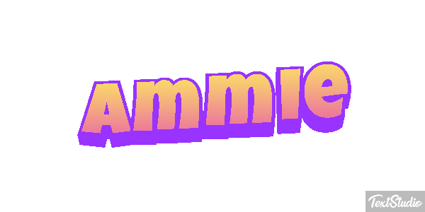Ammie Text effect