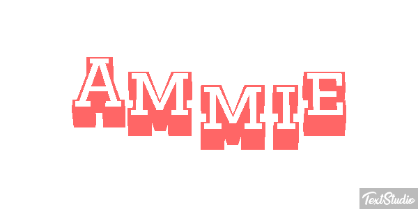 Ammie Text effect