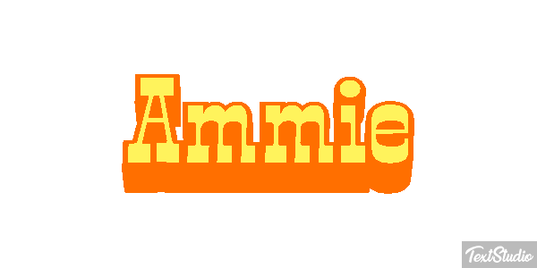 Ammie Text effect