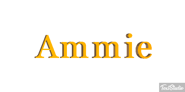 Ammie Text effect