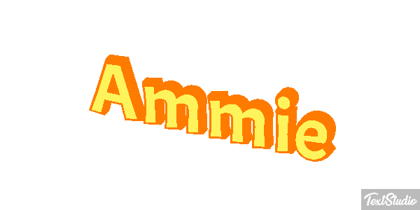 Ammie Text effect