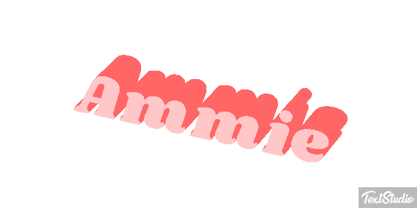 Ammie Text effect