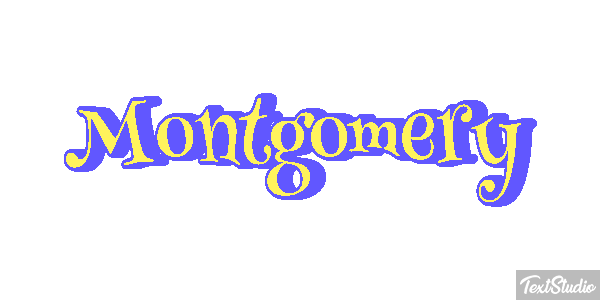 Montgomery Texteffekt