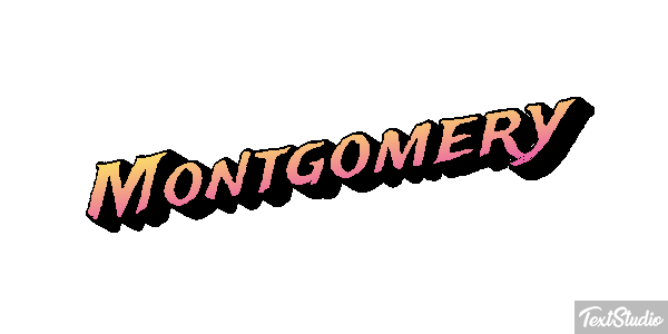 Montgomery Texteffekt