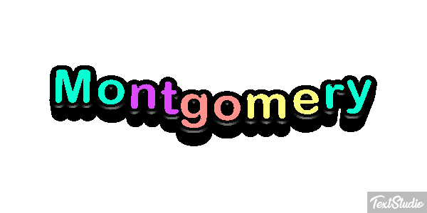 Montgomery Texteffekt