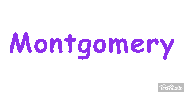 Montgomery Texteffekt