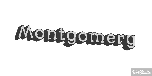 Montgomery Texteffekt