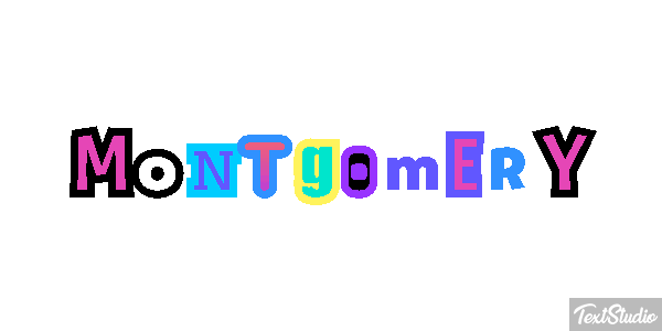 Montgomery Texteffekt