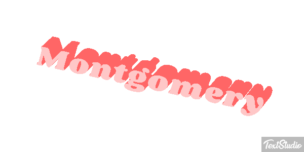 Montgomery Texteffekt