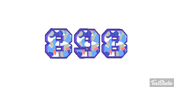898 Efecto de texto