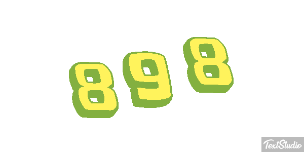 898 Efecto de texto
