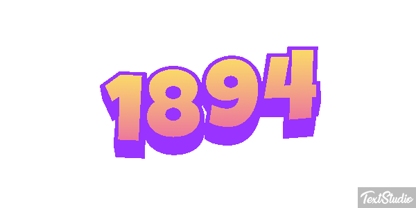 1894 Текстовый эффект