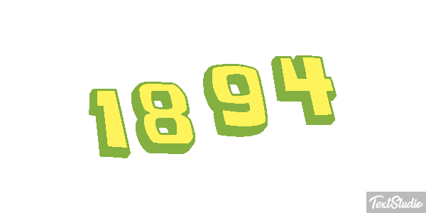 1894 Текстовый эффект