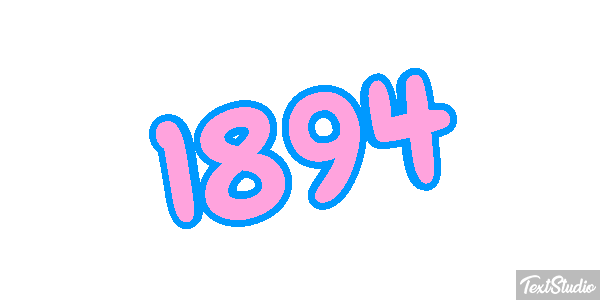 1894 Текстовый эффект