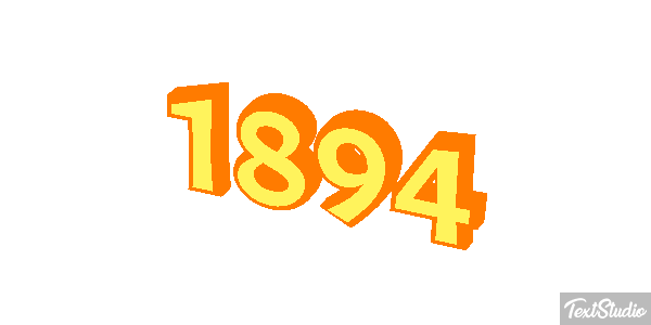 1894 Текстовый эффект