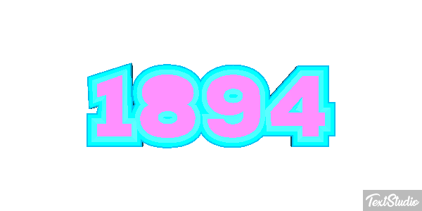 1894 Текстовый эффект