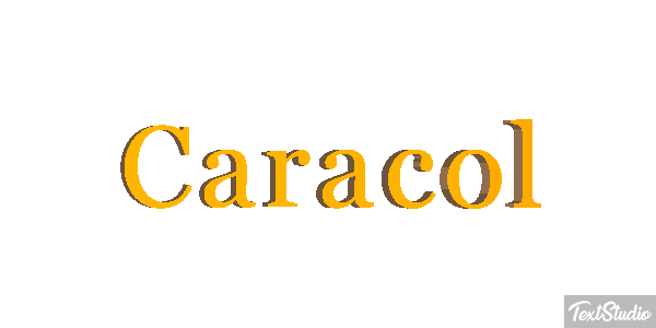 Caracol Effet de texte