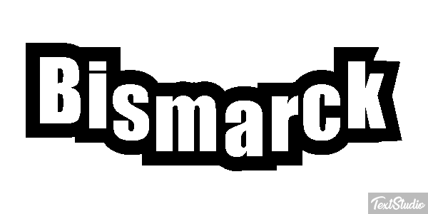 Bismarck Text effect