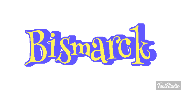 Bismarck Text effect