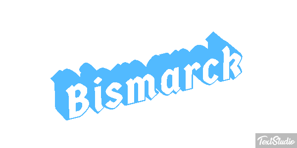 Bismarck Text effect