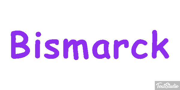 Bismarck Text effect