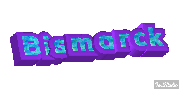 Bismarck Text effect