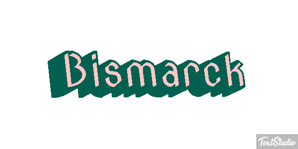 Bismarck Text effect
