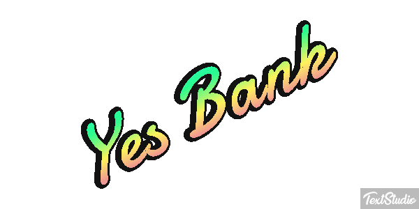 Yes Bank Metin efekti