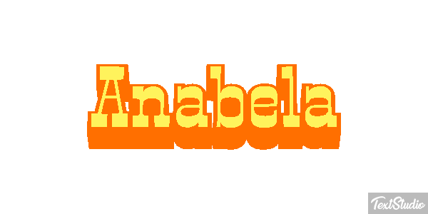 Anabela Текстовый эффект