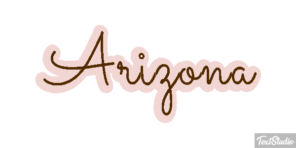 Arizona Text effect