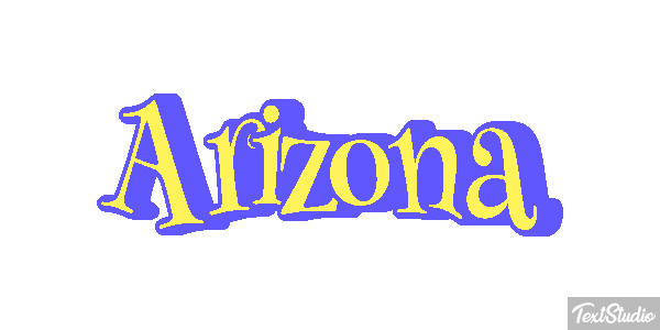 Arizona Text effect