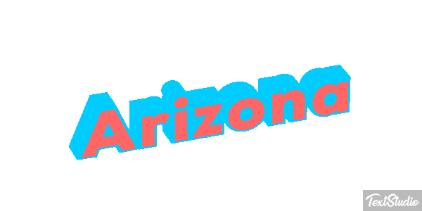 Arizona Text effect