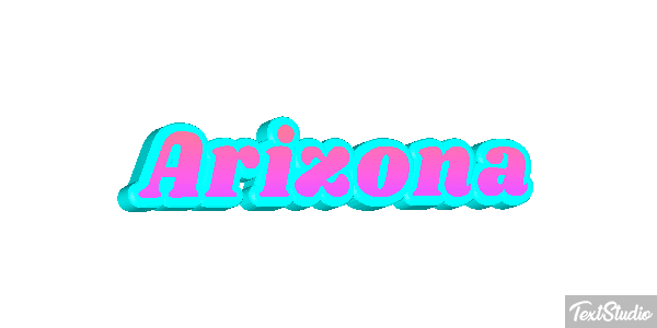 Arizona Text effect