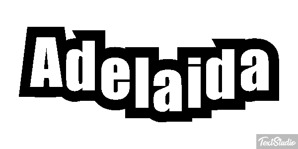 Adelaida Efecto de texto