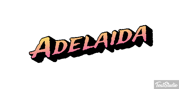 Adelaida Efecto de texto