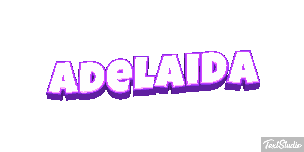 Adelaida Efecto de texto