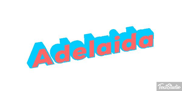 Adelaida Efecto de texto