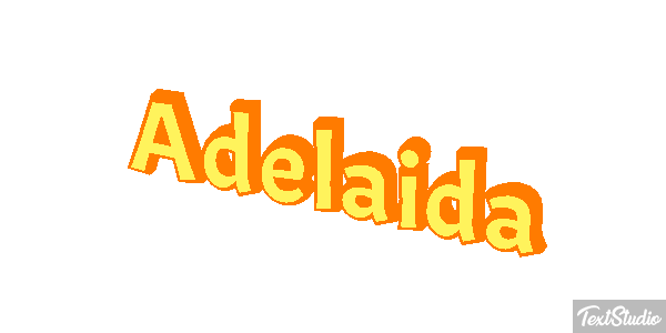 Adelaida Efecto de texto
