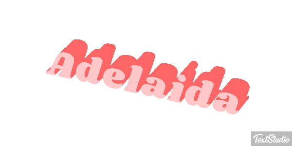 Adelaida Efecto de texto