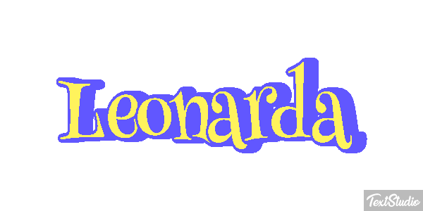 Leonarda Effetto testo