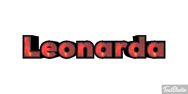 Leonarda Effetto testo