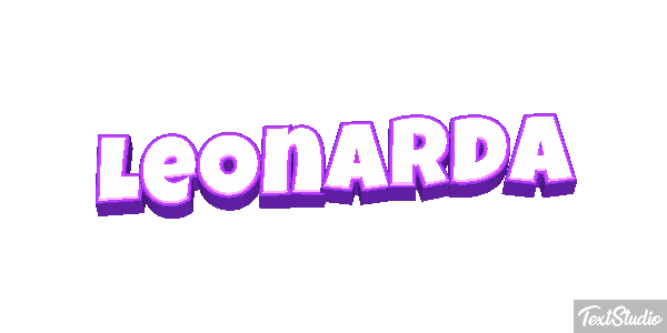 Leonarda Effetto testo