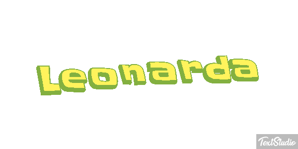 Leonarda Effetto testo