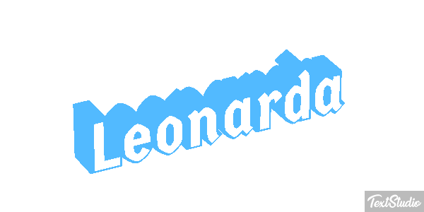 Leonarda Effetto testo
