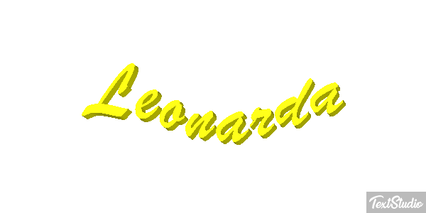 Leonarda Effetto testo