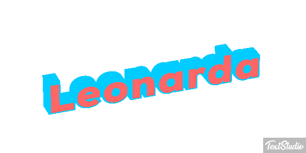 Leonarda Effetto testo