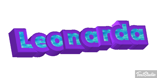 Leonarda Effetto testo